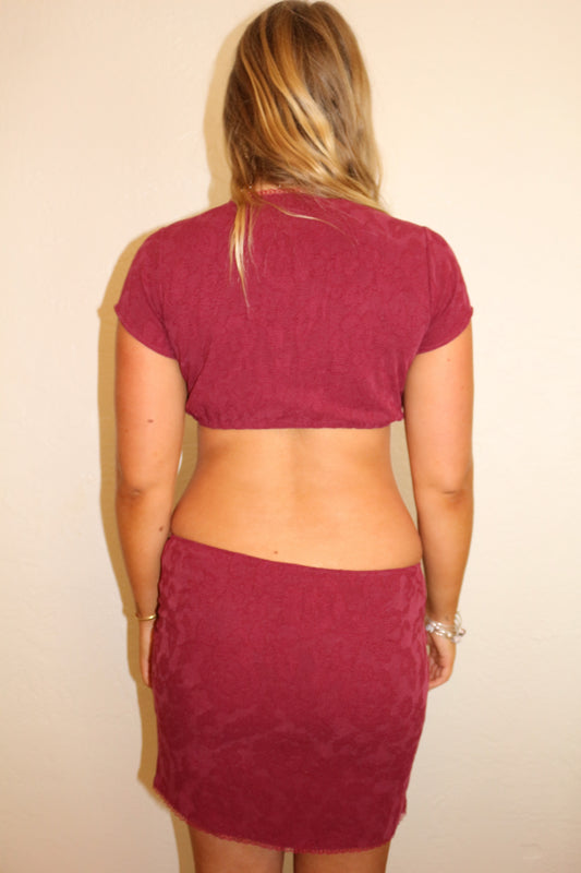 Babydoll Top - Hibiscus