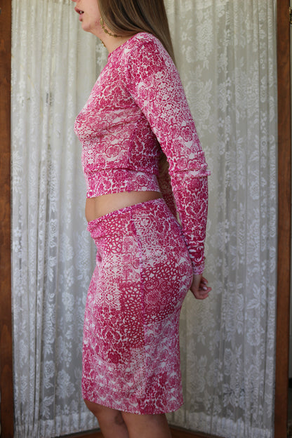 Bougainvillea Skirt